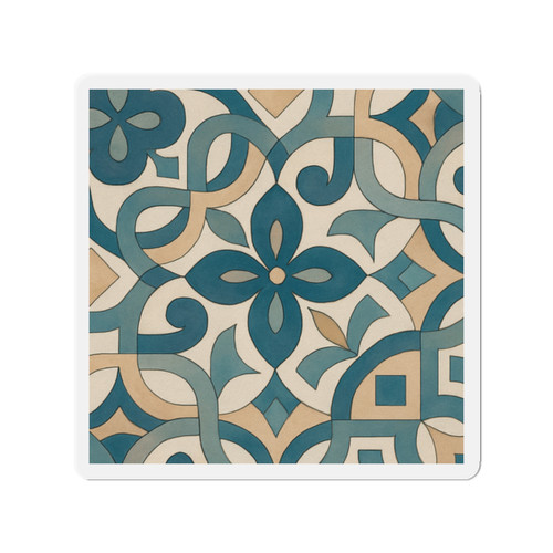 Geometric Flow - Die-Cut Magnets