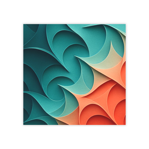Fractal Harmony Waves - Post-it® Note Pads