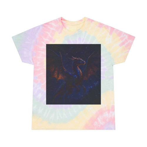 Celestial Flame Draconis - Tie-Dye Tee, Spiral