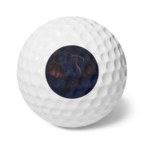 Celestial Flame Draconis - Golf Balls, 6pcs