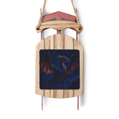 Celestial Flame Draconis - Sled Ornaments