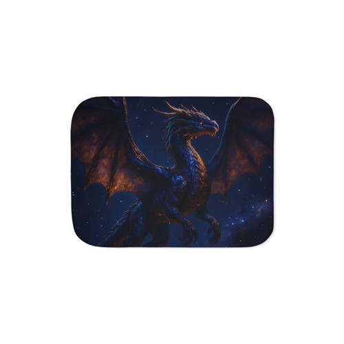 Celestial Flame Draconis - Sherpa Blanket, Two Colors