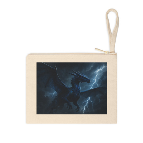 Celestial Storm Dragon - Accessory Zipper Pouch