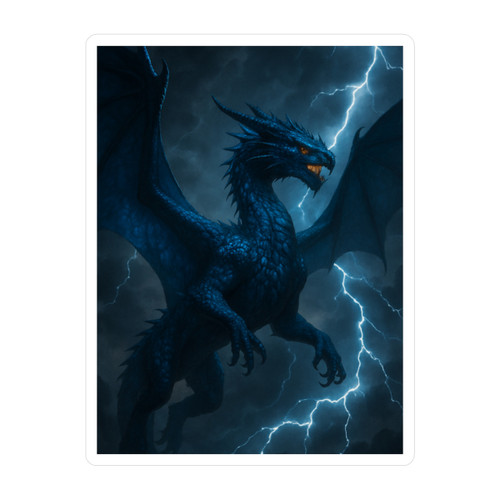Celestial Storm Dragon - Kiss-Cut Vinyl Decals