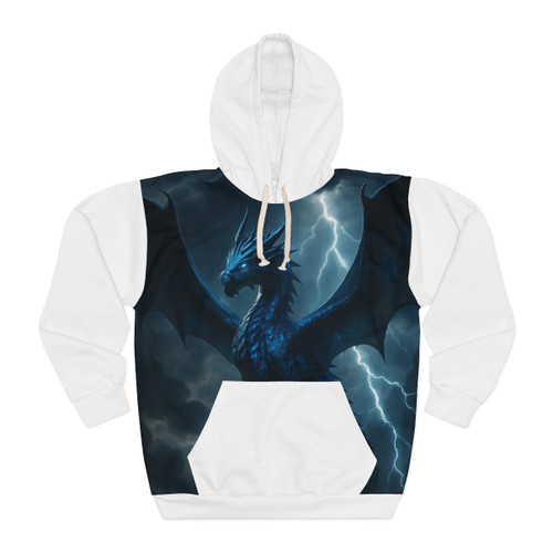 Celestial Storm Dragon - Unisex Pullover Hoodie (AOP)