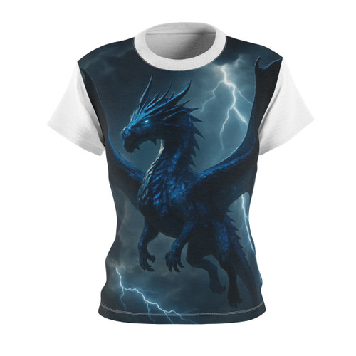 Celestial Storm Dragon - Women's Cut & Sew Tee (AOP)