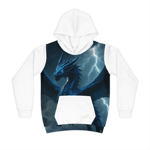 Celestial Storm Dragon - Children's Hoodie (AOP)