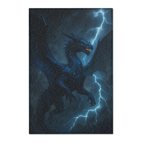 Celestial Storm Dragon - Area Rugs 