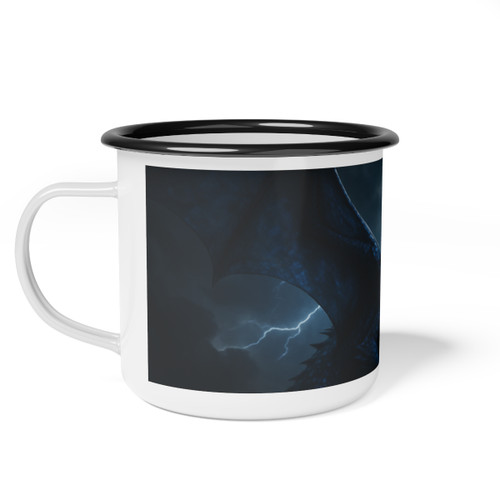 Celestial Storm Dragon - Enamel Camp Cup