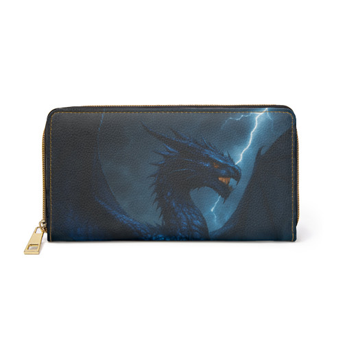 Celestial Storm Dragon - Zipper Wallet