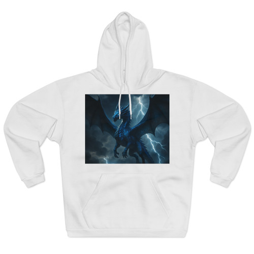 Celestial Storm Dragon - Unisex Pullover Hoodie