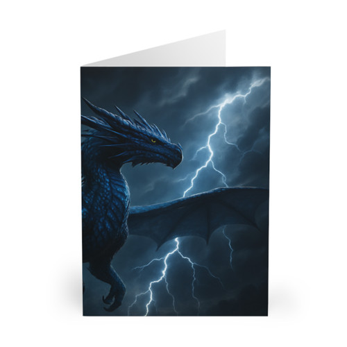 Celestial Storm Dragon - Greeting Cards (5 Pack)