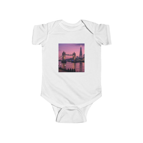 London Twilight Reflections - Infant Fine Jersey Bodysuit