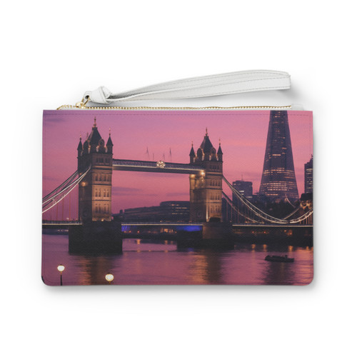 London Twilight Reflections - Clutch Bag