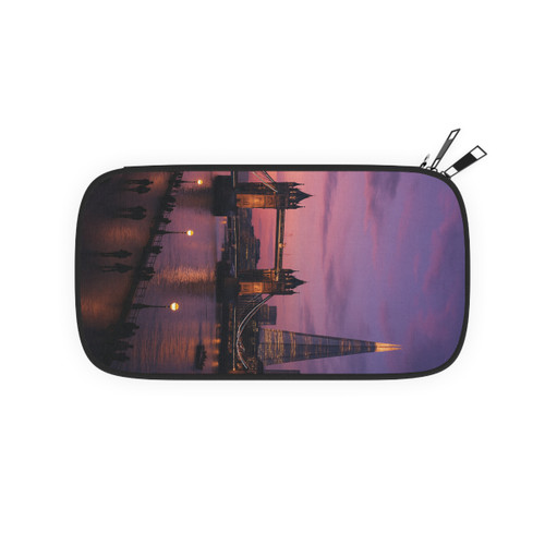London Twilight Reflections - Passport Wallet
