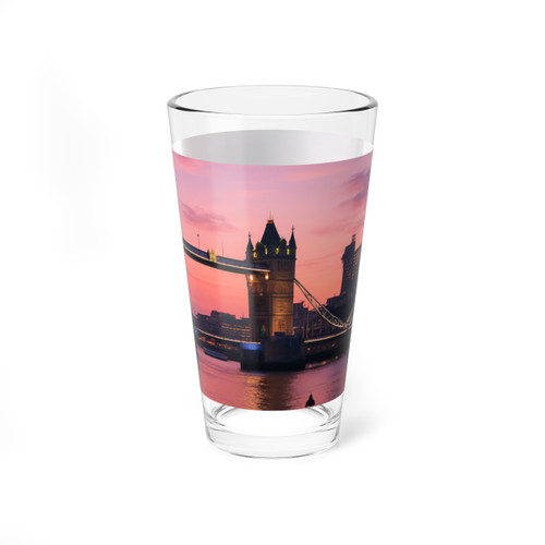 London Twilight Reflections - Mixing Glass, 16oz