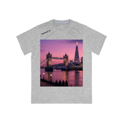 London Twilight Reflections - Men's Sports T-shirt