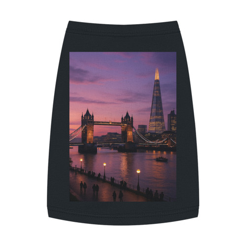 London Twilight Reflections - Pet Tank Top