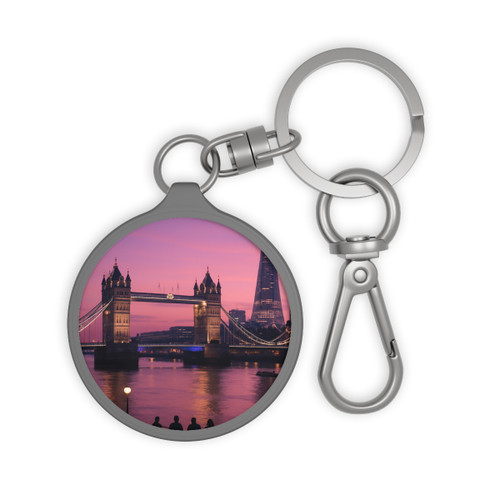 London Twilight Reflections - Keyring Tag