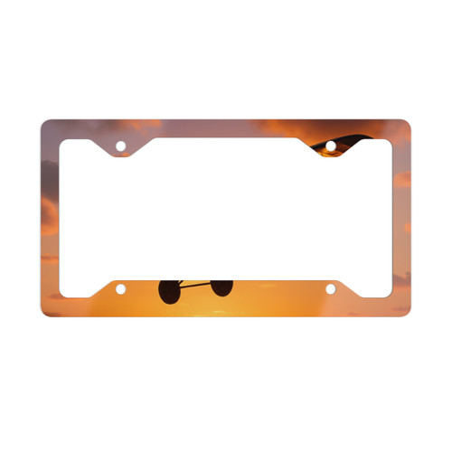 Skyward Dreams - Metal License Plate Frame
