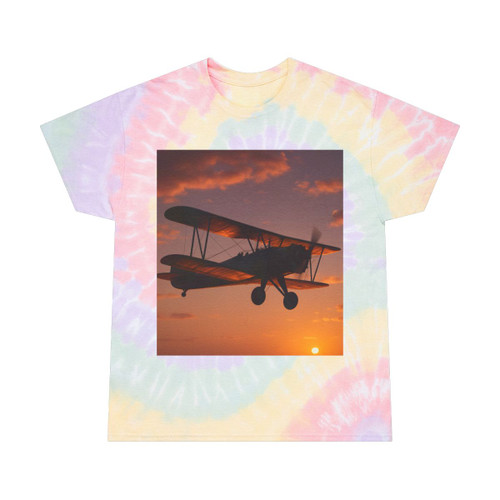 Skyward Dreams - Tie-Dye Tee, Spiral