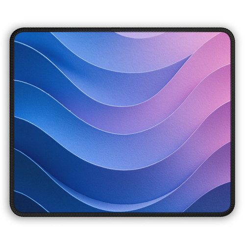 Fluid Color Waves - Gaming Mouse Pad