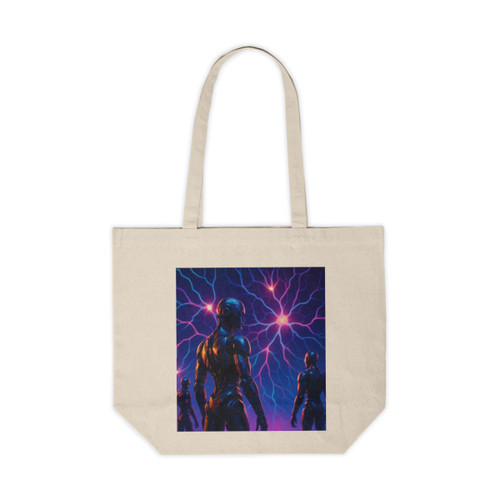 Digital Dreams - Canvas Shopping Tote Digital Dreams - Canvas Shopping Tote