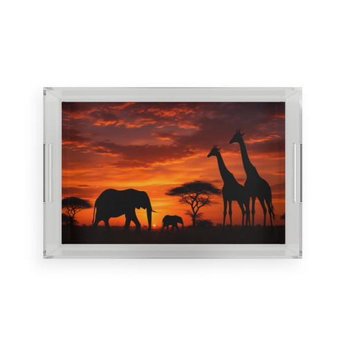 Savanna Majesty - Acrylic Serving Tray