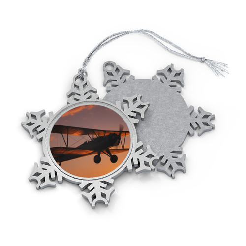 Skyward Dreams - Pewter Snowflake Ornament