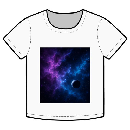 Celestial Dreams - Organic Rib Baby Tee Celestial Dreams - Organic Rib Baby Tee