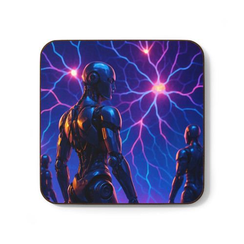 Digital Dreams - Hardboard Back Coaster