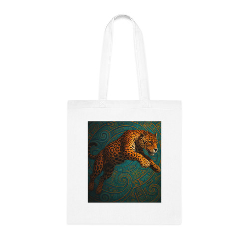 Jaguar Spirit Dance - Cotton Tote