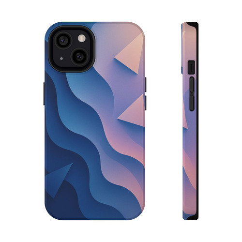 Fluid Geometry Harmony - Impact-Resistant Cases