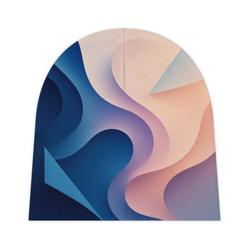 Fluid Geometry Harmony - Baby Beanie (AOP)
