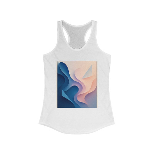 Fluid Geometry Harmony - Women's Ideal Racerback Tank