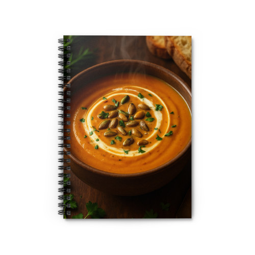 Flavors of Autumn - Spiral Notebook - Ruled Line