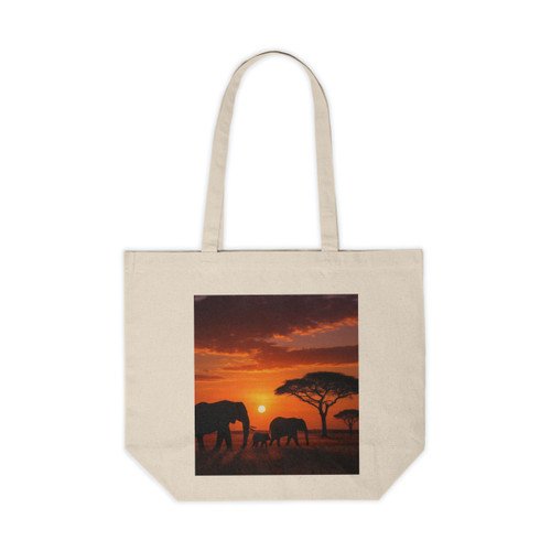 Savanna Harmony - Canvas Shopping Tote
