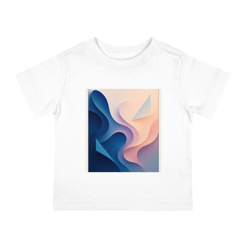 Fluid Geometry Harmony - Infant Cotton Jersey Tee Fluid Geometry Harmony - Infant Cotton Jersey Tee