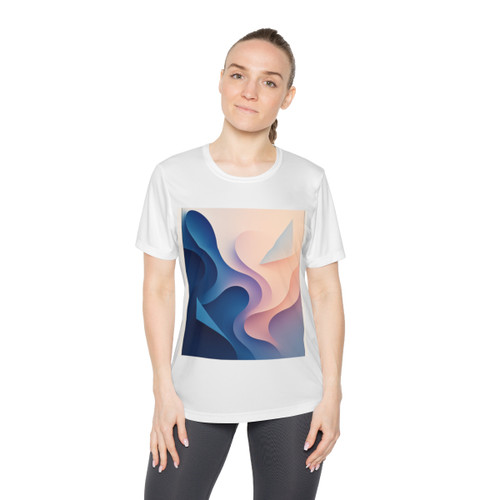 Fluid Geometry Harmony - Ladies Competitor Tee