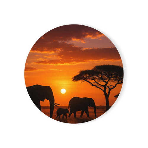 Savanna Harmony - Cork Back Coaster