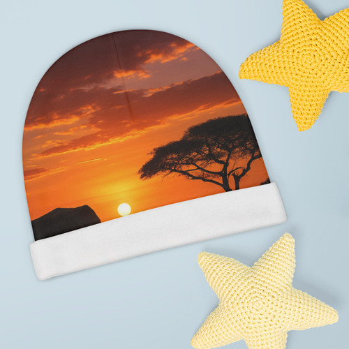Savanna Harmony - Baby Beanie (AOP)