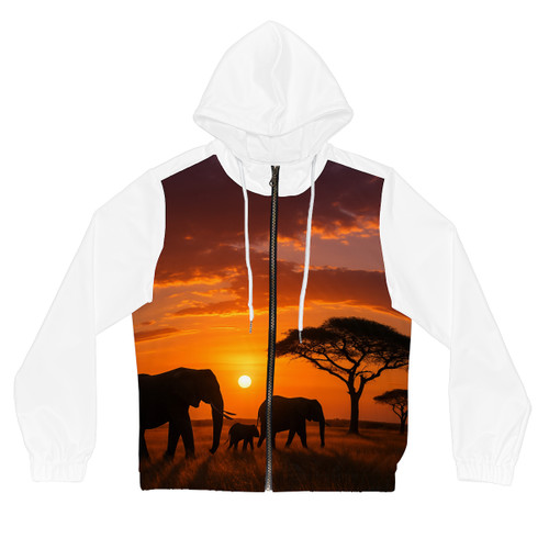 Savanna Harmony - Women’s Full-Zip Hoodie (AOP) Savanna Harmony - Women’s Full-Zip Hoodie (AOP)