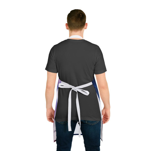 Fluid Geometry Harmony - Apron, 5-Color Straps (AOP)