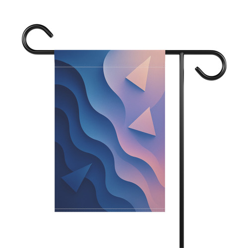 Fluid Geometry Harmony - Garden & House Banner