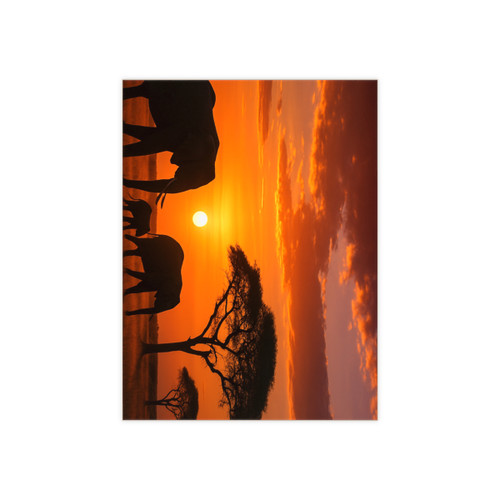 Savanna Harmony - Ceramic Photo Tile