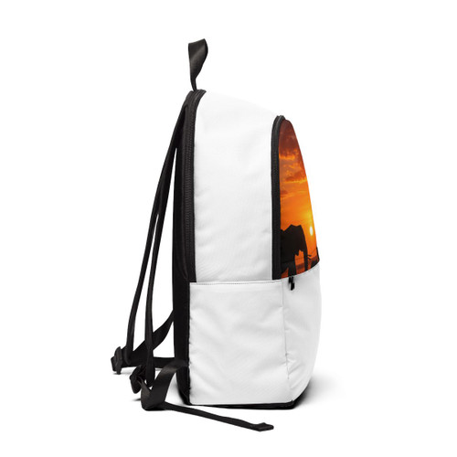 Savanna Harmony - Unisex Fabric Backpack Savanna Harmony - Unisex Fabric Backpack