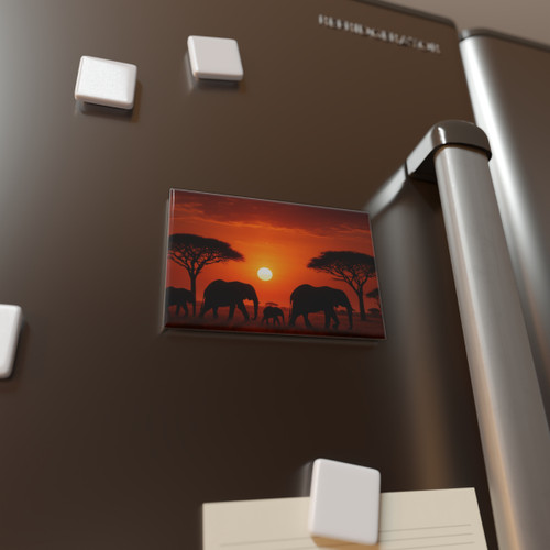 Savanna Harmony - Button Magnet, Rectangle (1 & 10 pcs) Savanna Harmony - Button Magnet, Rectangle (1 & 10 pcs)