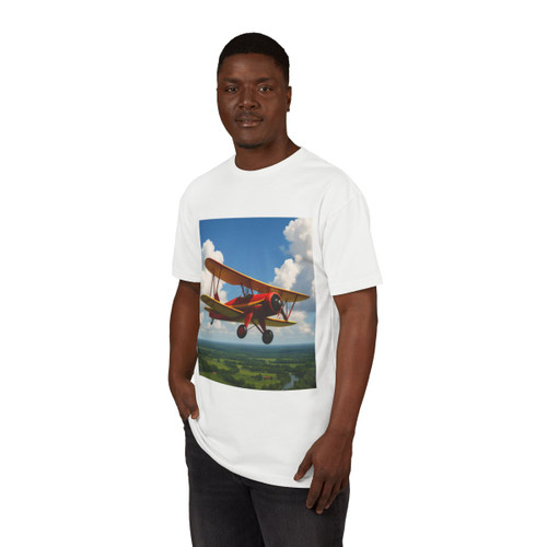 Wings of History - Unisex Sueded T-Shirt Wings of History - Unisex Sueded T-Shirt