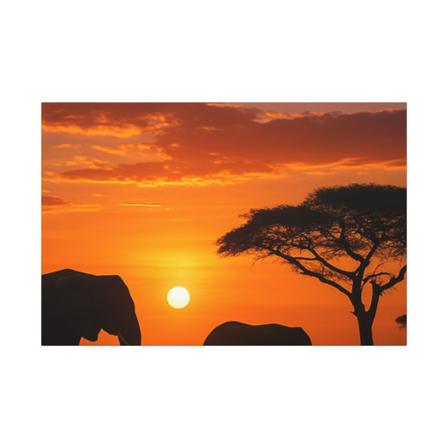 Savanna Harmony - Canvas Art Wraps, 1.6"