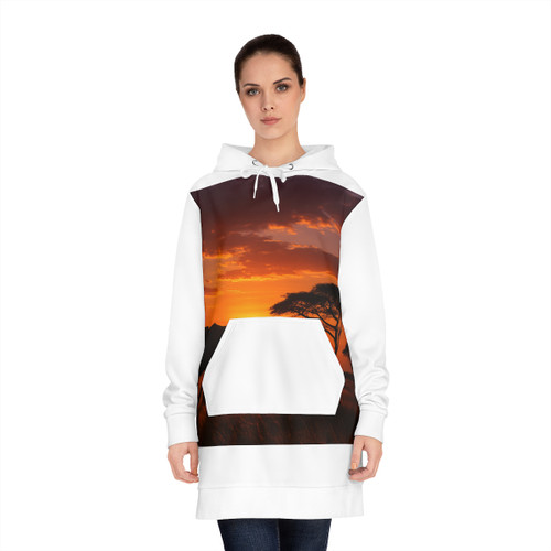 Savanna Harmony - Women's Hoodie Dress (AOP) Savanna Harmony - Women's Hoodie Dress (AOP)